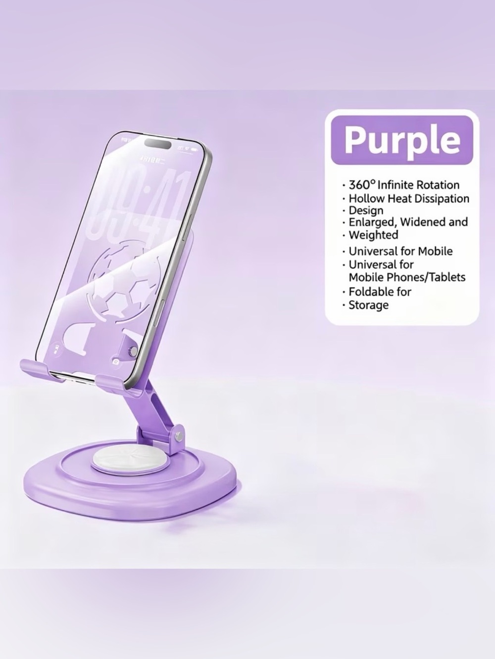 Adjustable Foldable Phone Stand - Picture 2 of 9